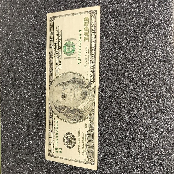 Cool Numbers Rating of 99.46. EXTREMELY RARE. Serial Number 44444244. - Picture 8 of 11